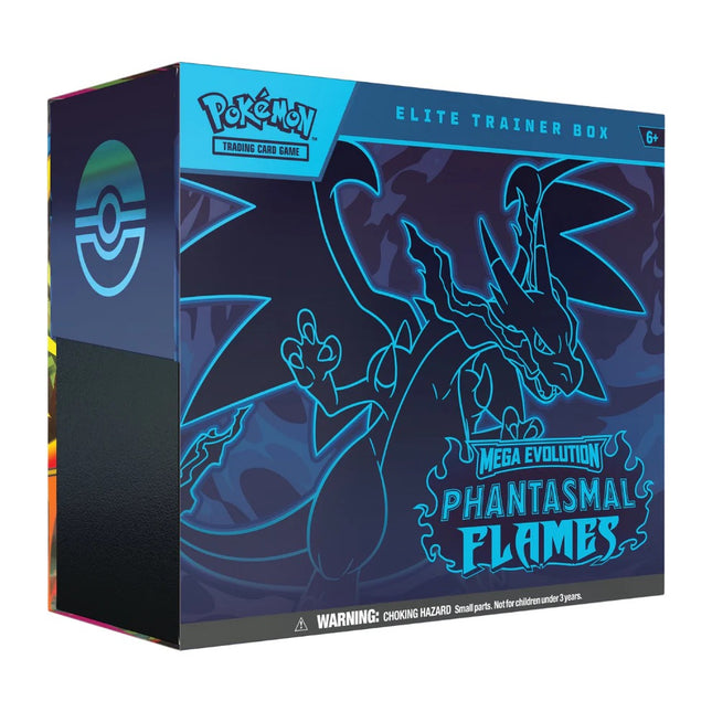 Pokémon Mega Evolution: Phantasmal Flames Elite Trainer Box (ETB) (9 Pack)