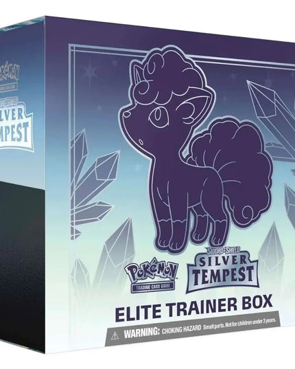 Pokémon Sword & Shield: Silver Tempest (Alolan Vulpix) Elite Trainer Box (8 Pack)