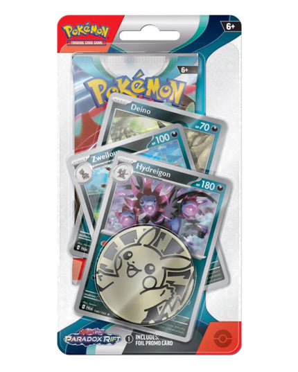 Pokémon Scarlet & Violet: Paradox Rift Premium Checklane Blister (Hydreigon)