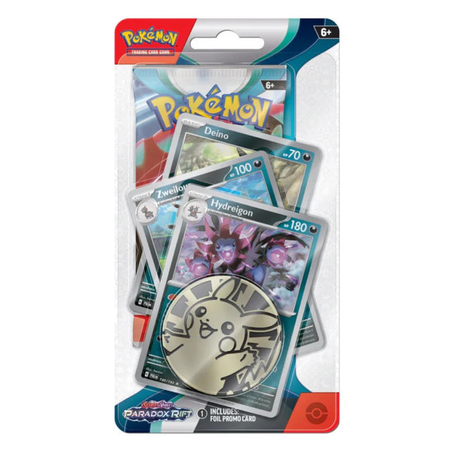 Pokémon Scarlet & Violet: Paradox Rift Premium Checklane Blister (Hydreigon)