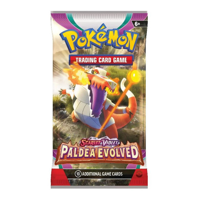 Pokémon Scarlet & Violet Paldea Evolved Booster Pack