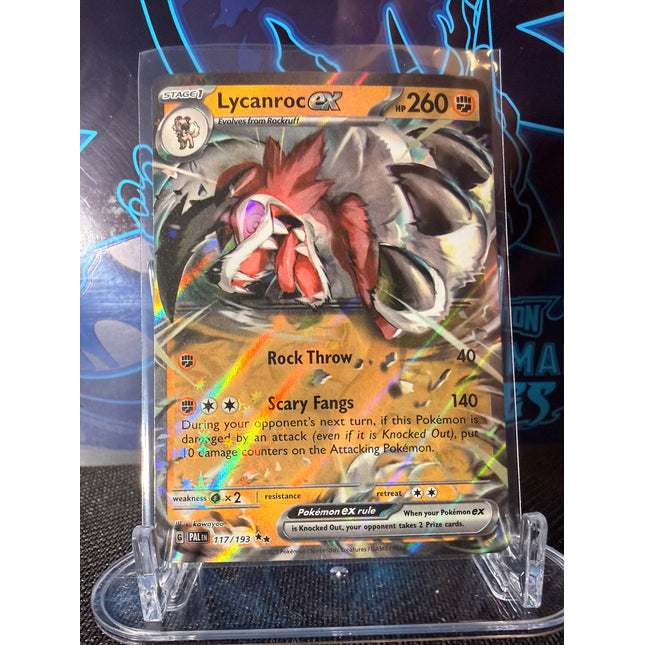 Lycanroc ex 117 – Paldea Evolved